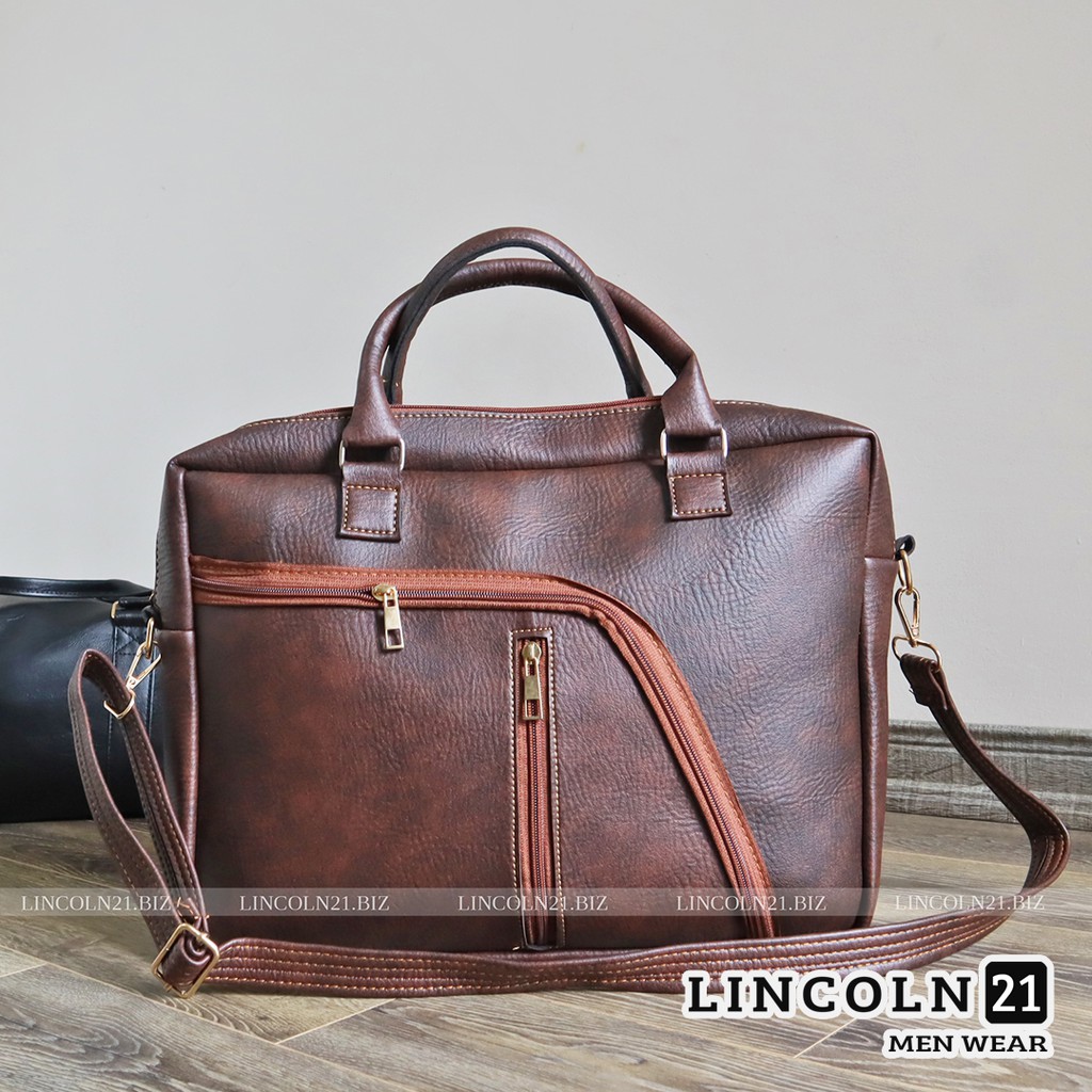 Cặp laptop da tổng hợp dùng cho laptop 16.5 Inch, Cặp laptop L21CL01 | BigBuy360 - bigbuy360.vn