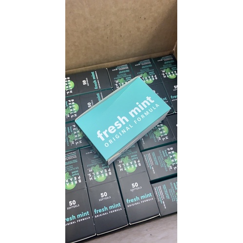 Viên thơm miệng thảo dược Breath pearls  giảm mùi miệng cho người lớn, phụ nữ và bé trên 6 tuổi