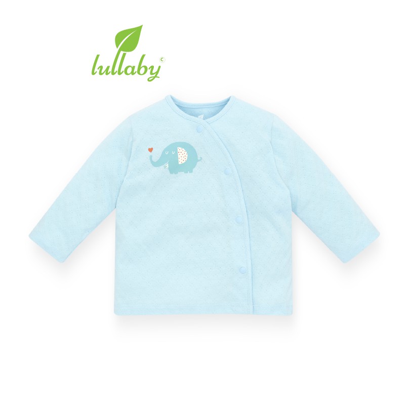 Lullaby - Áo cài lệch dài tay - NH609P - BST Pointelle 2021