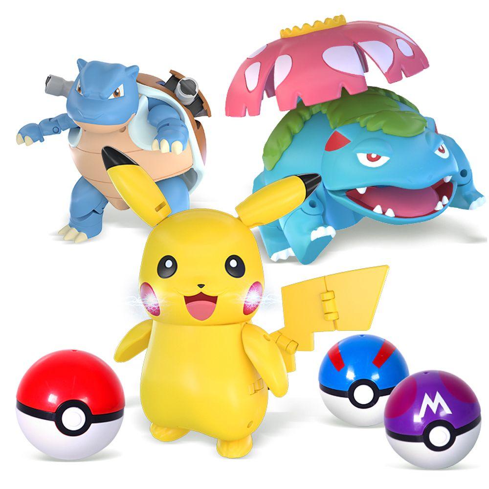 Mmluck Đồ Chơi Cuộn Dây Hình Pokemon Giáng Sinh Cho Trẻ Em