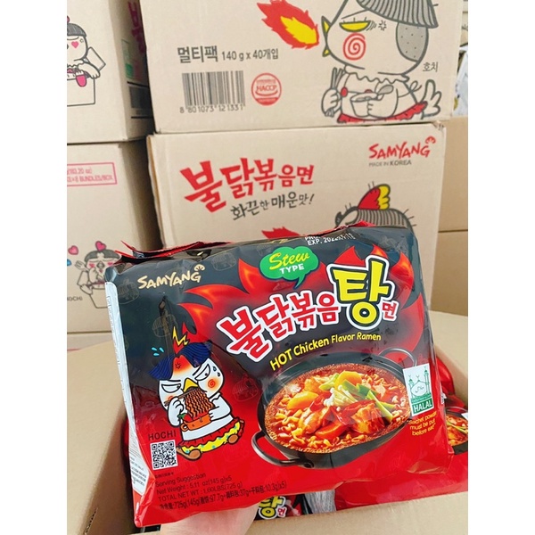 Mì Ramen Gà Cay Samyang Hàn Quốc 145g/Gói