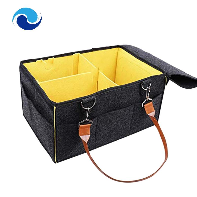 Giỏ đựng đồ dùng thiết yếu/ tã cho bé kích thước nhỏ gọn để trên xe hơi/ mang theo khi đi du lịch