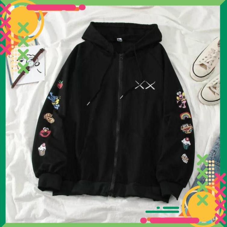 [Lên đồ là Sang] Áo Khoác Nỉ - Áo Hoodie Phong Cách Hàn Quốc Kiểu Mới , Hoodie Nỉ Thời Trang AS