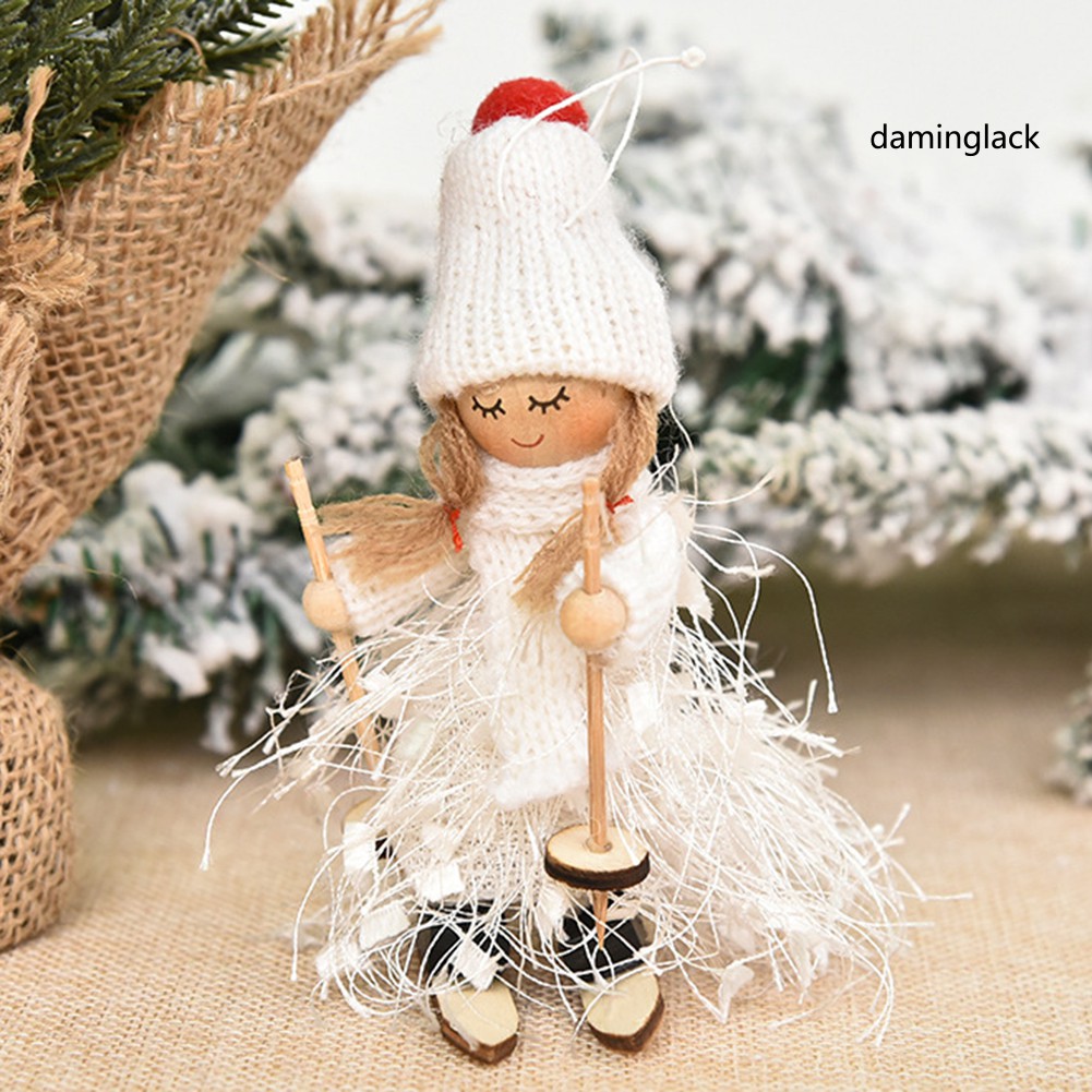 Búp Bê Trang Trí Cây Thông Giáng Sinh Hình Người Tuyết