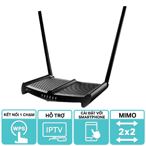 Bộ phát wifi TP-Link TL-WR841HP công suất cao chuẩn N 300Mbps - Chính Hãng