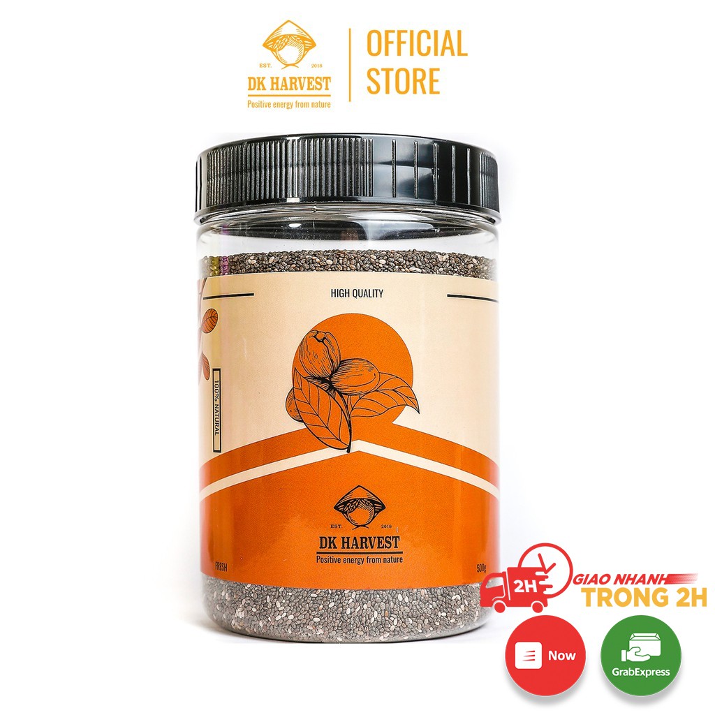 Hạt chia đen Organic DK Harvest nhập khẩu ÚC - Hàng loại 1 - 300g, 500g, 1kg | BigBuy360 - bigbuy360.vn