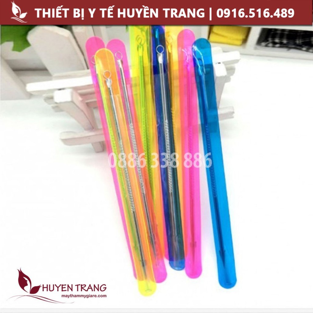 Que nặn mụn dài 12cm 1 đầu nhọn 1 đầu tròn