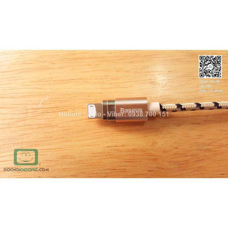 Cáp Lightning Baseus Nam Châm Dây Dù