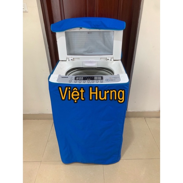 Áo trùm bọc máy giặt lồng đứng cửa trên, cửa đứng Việt Hưng 7kg-8kg-9kg-10kg-11kg-12kg chống thấm bảo vệ máy luôn mới.