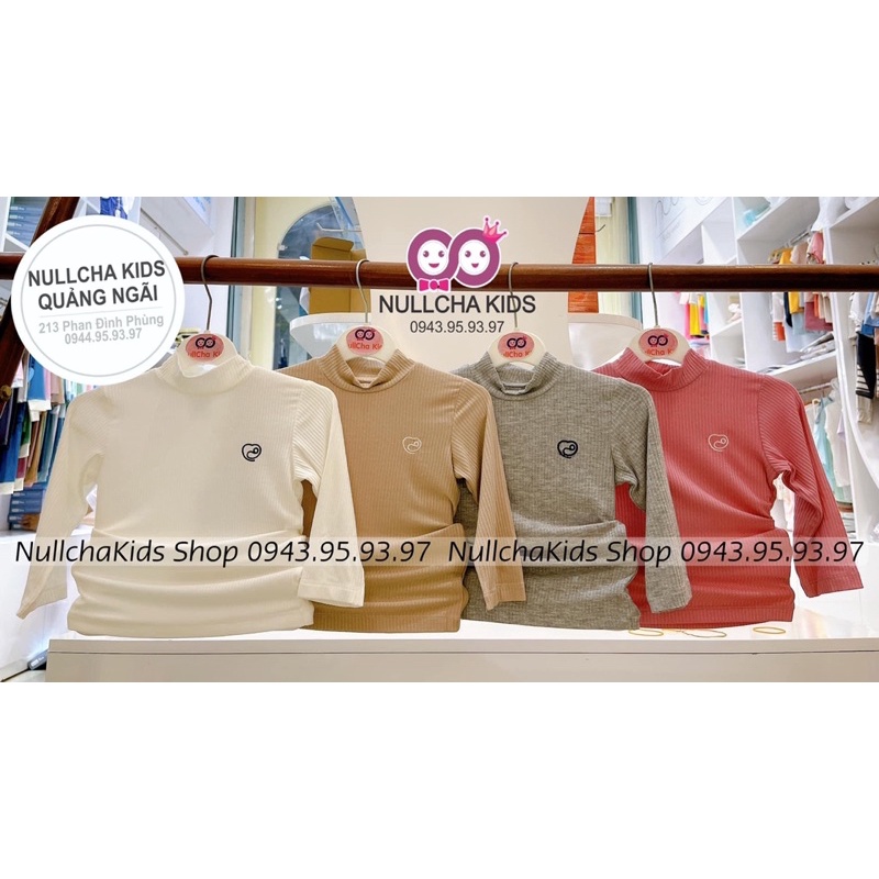 Áo Bu sợi tre cổ 3 phân mềm mịn cho bé trai bé gái