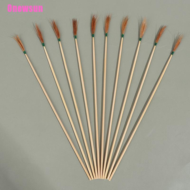 Bộ 10 Bông Tai Lông Vũ Bằng Tre