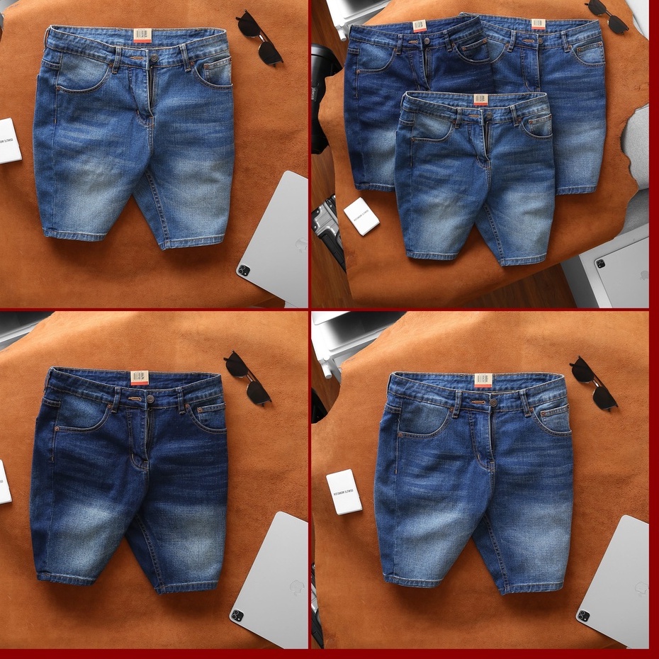 HÀNG VNXK - Quần Short Jean Co Giãn vải jean mềm cực kì thoải mái ae cầm lên tận tay sẽ thích ngay