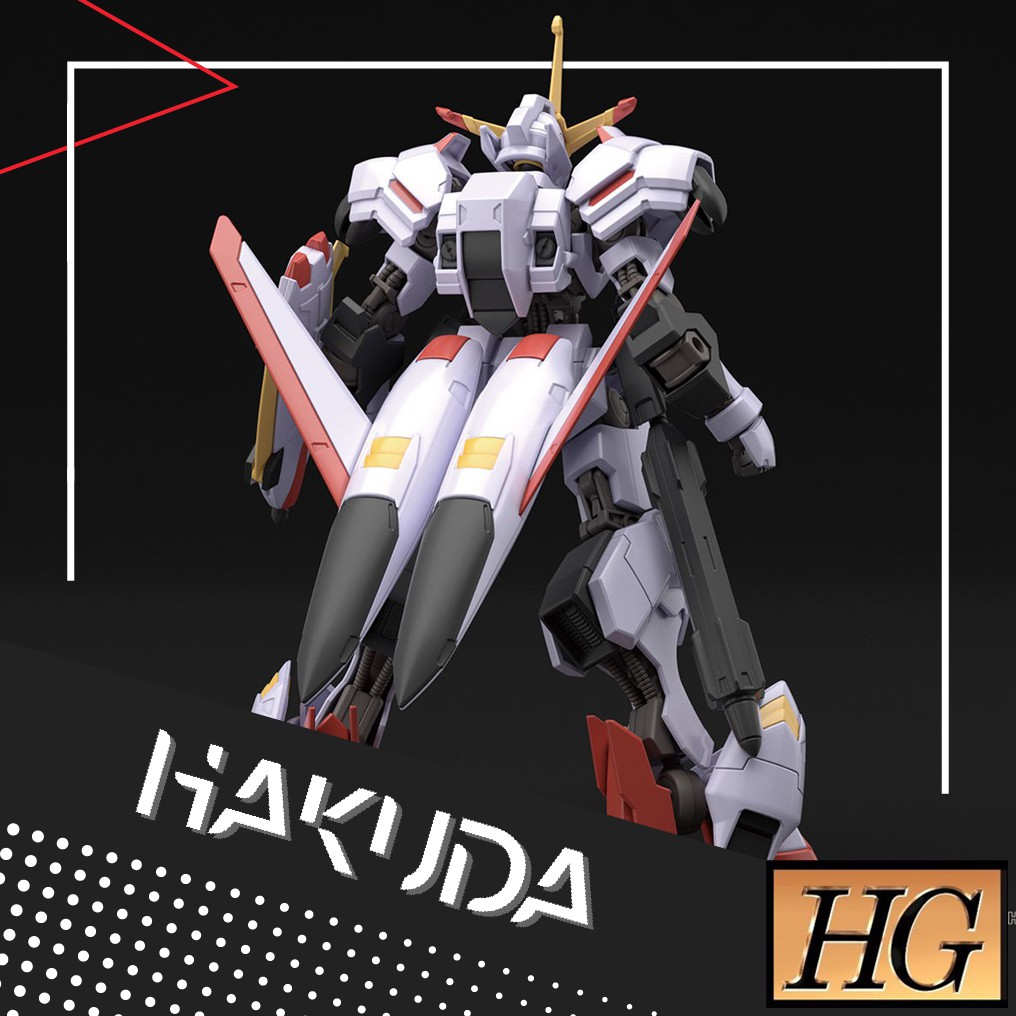 Mô hình HG IBO 041 1/144 Hajiroboshi - Chính hãng Bandai Nhật Bản