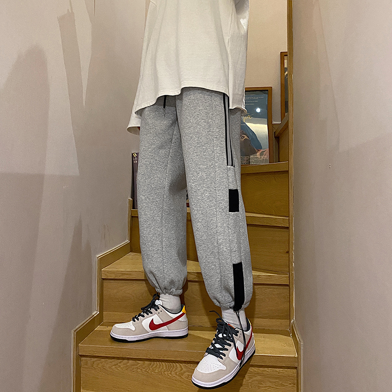 Quần Thể Thao Dáng Rộng Phối Dây Rút Phong Cách Thời Trang Harajuku 2021 | BigBuy360 - bigbuy360.vn