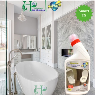 Nước tẩy rửa đồ sứ smart tẩy lavabo, tẩy bồn cầu, bồn tắm, rửa