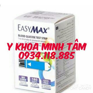 Que thử đường Huyết Easy mã 25 que (Mini,MU) uy tín , chất lượng