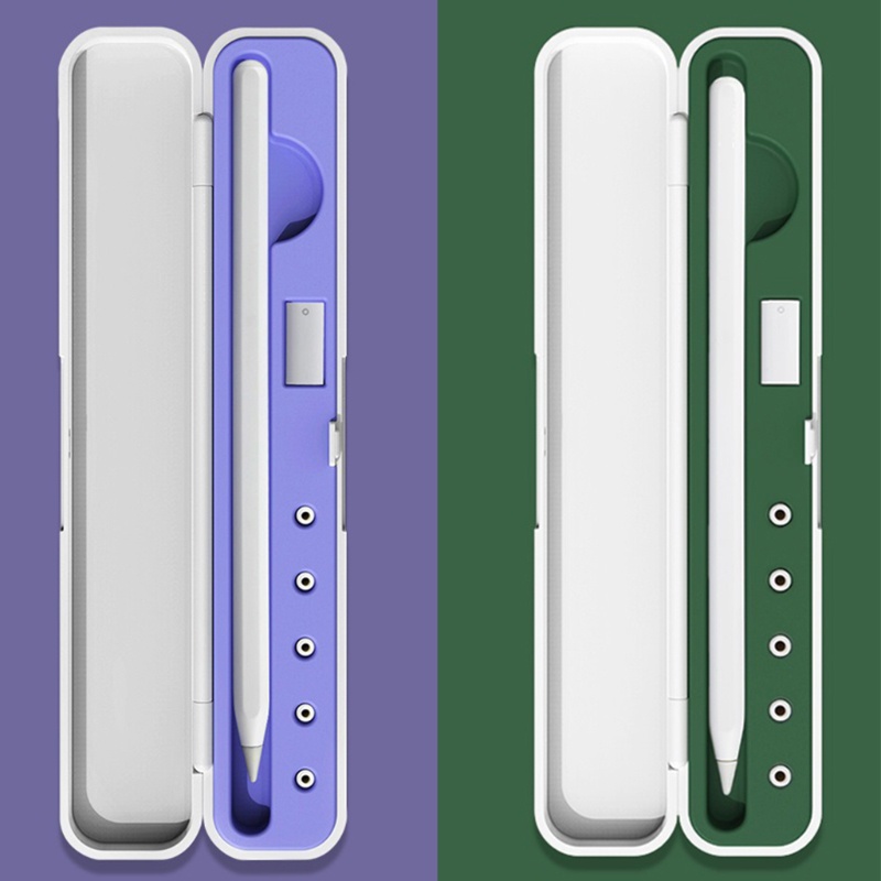 Hộp Đựng Bút Cảm Ứng Bằng Silicon Mềm Cho Apples Pencil 1st 2n