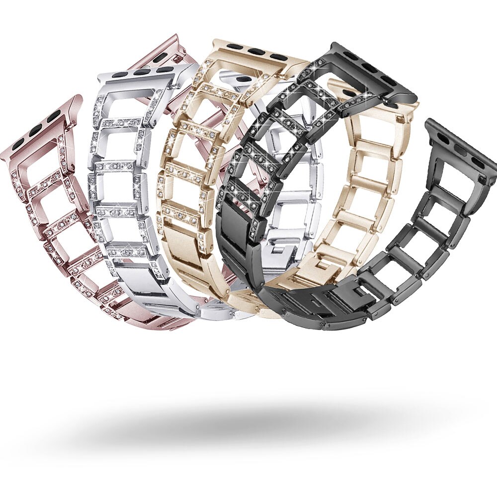 Dây Đeo Đồng Hồ Bằng Kim Loại Cho iWatch 8 7 6 5 SE 4 3 2 1 Iwatch 49mm 38 42 40 44mm