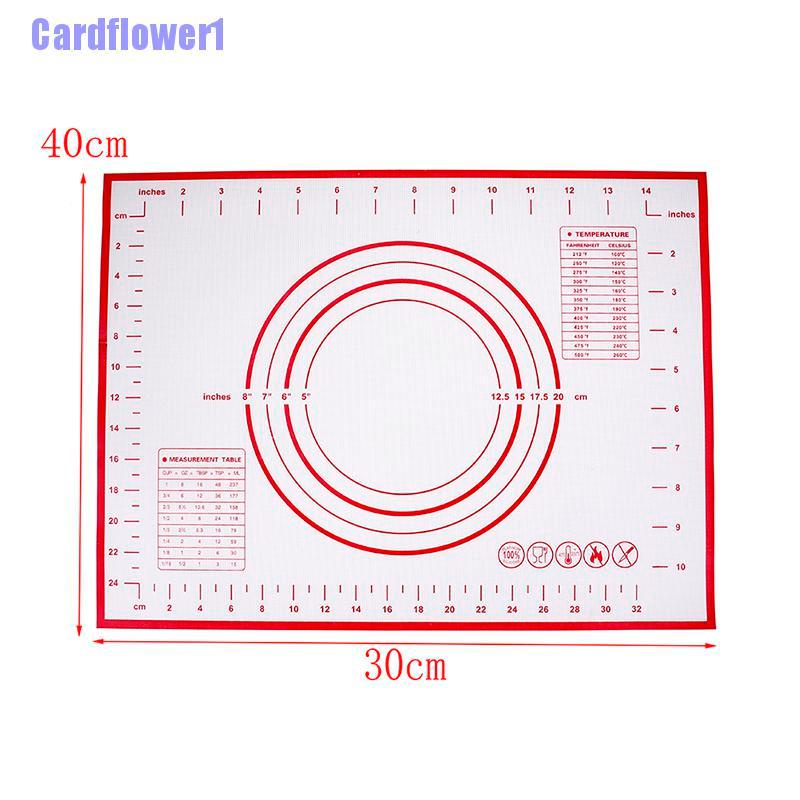 Thảm Nướng Bánh Bằng Silicon Chống Dính Kích Thước 30x40