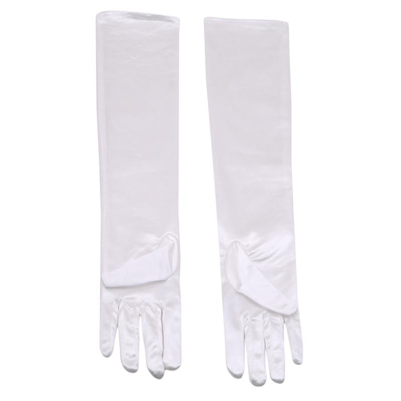 Găng Tay Dài Bằng Satin Dùng Hóa Trang Biểu Diễn Múa Opera Thời Trang Cho Nữ