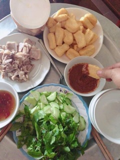Mắm tép đỏ chua cay