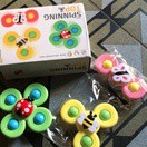 CHONG CHÓNG DÍNH TƯỜNG - SÉT 3 CON QUAY - BÉ VUI CẢ NGÀY