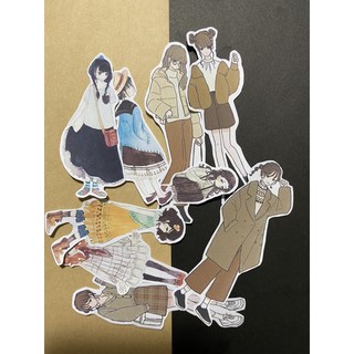 Sticker cô gái set 9 hình