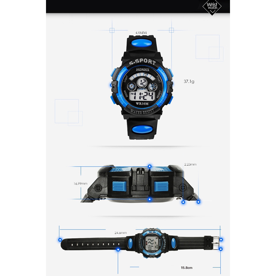 Đồng hồ thể thao thời trang màn hình kỹ thuật số | BigBuy360 - bigbuy360.vn