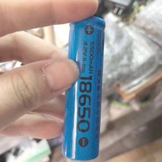 Pin sạc 18650 5500mAh dùng cho đèn pin