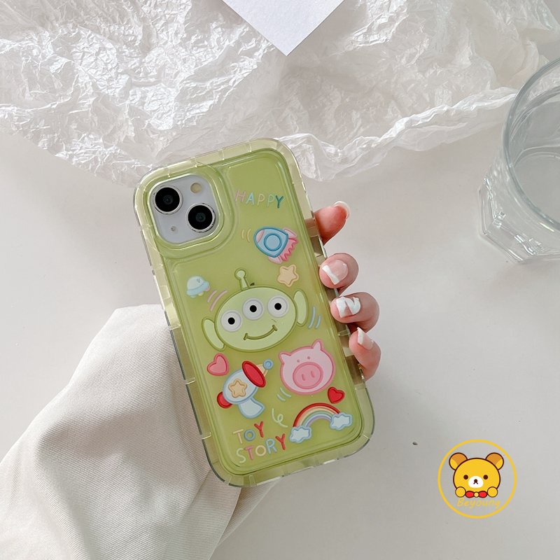 Ốp Điện Thoại Chống Sốc Chống Rơi Họa Tiết Hoạt Hình Cho iPhone 14 Plus 12 11 13 Pro Max