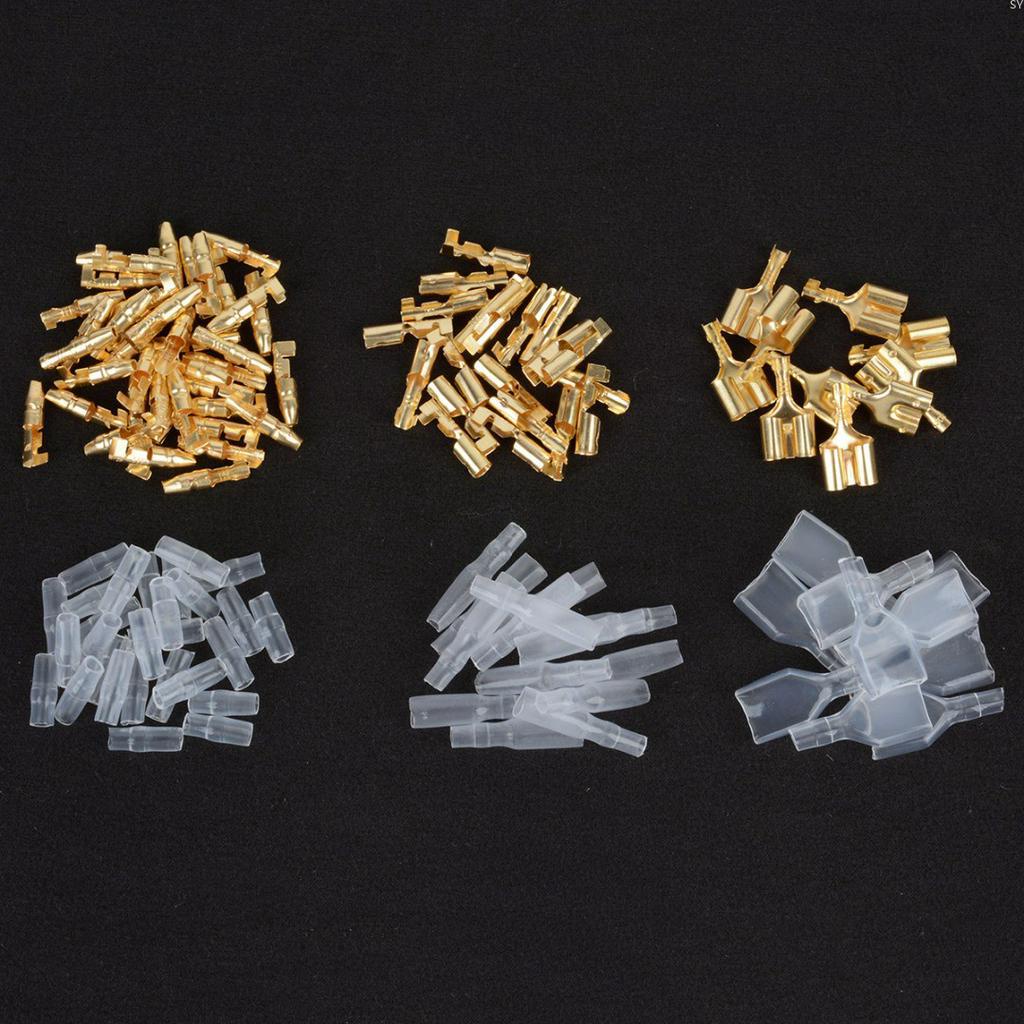 70 Bộ Đầu Nối Dây Điện Xe Mô Tô 3.9mm