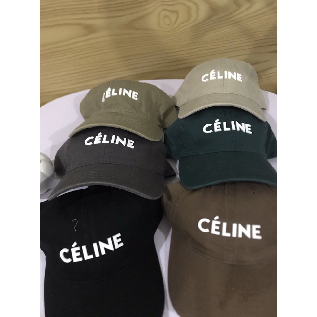Mũ lưỡi trai ❤️ Nón chữ CÉILNE phong cách Ulzzang form unisex nam nữ