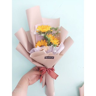 Hoa hướng dương 3 bông ( giá sỉ )