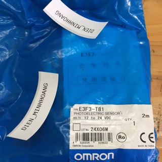 Cảm biến quang Omron chính hãng E3F3-T81