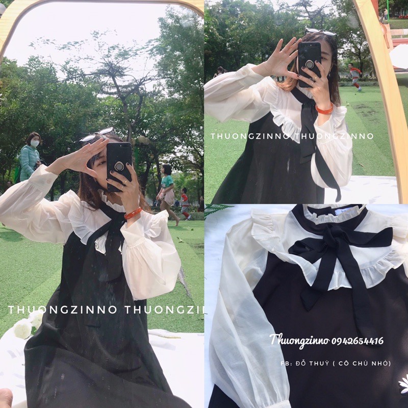 Đầm thiết kế lạ mắt sang chảnh Váy liềm form chuẩn Quảng Châu