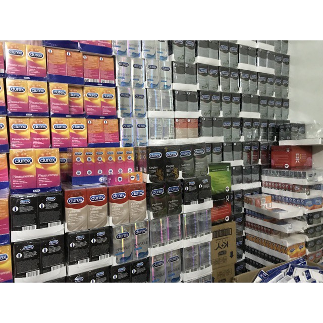 Combo 4 Hộp Bao Cao Su Durex 46 Cái Tùy Chọn