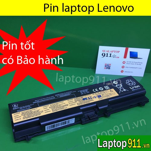 pin laptop T410 T420 T510 T520 mới 100% sử dụng thay thế cho pin lenovo T410 T420 T510 T520