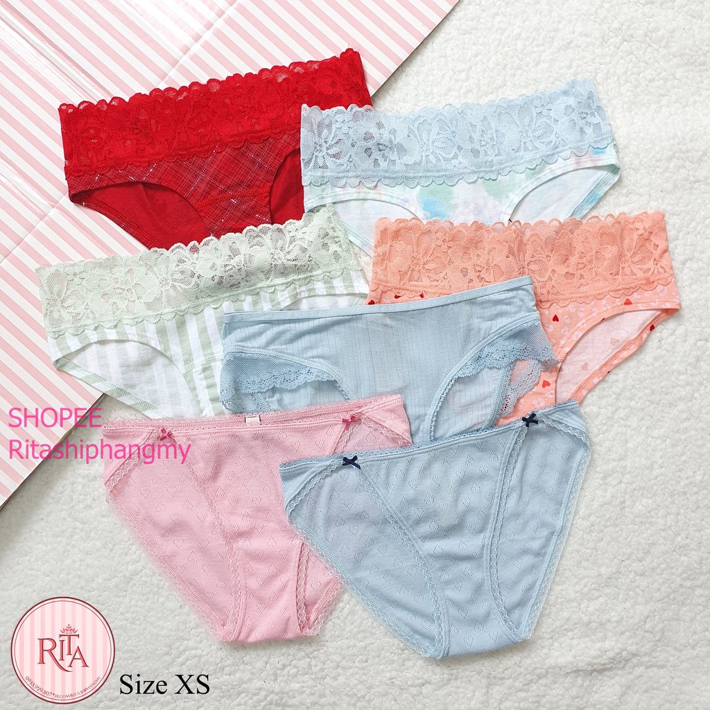 (SIZE XS 84-90 CM) (Ren 1) Quần lót Victoria Secret chính hãng, săn sale giá rẻ