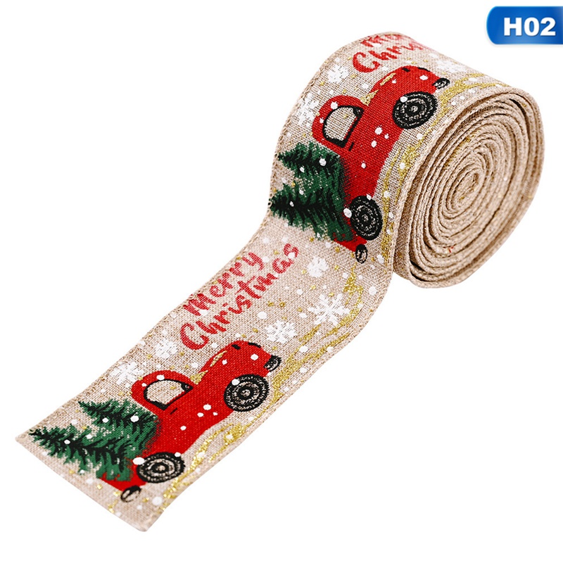 Dây ruy băng trang trí tiệc Giáng sinh bắt mắt đa năng