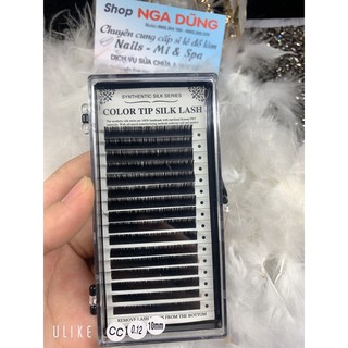 Mi khay Color tip silk Lash ( Đồ nối mi đẹp )