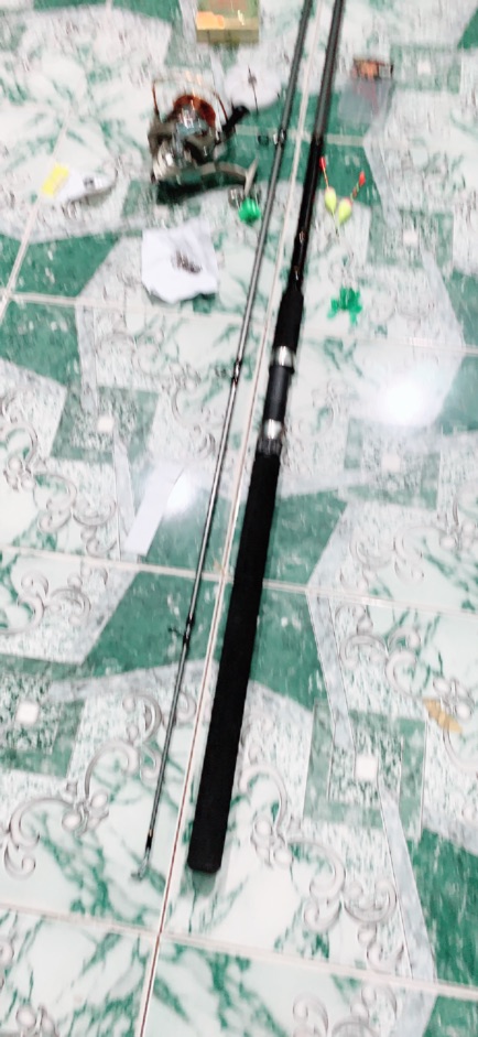 combo bộ cần câu 3m rỗng + Máy 7000 tay quay inox cần cực khoẻ bộ y hình