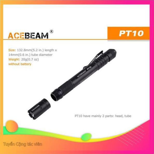 Đèn pin bút siêu sáng ACEBEAM PT10