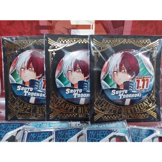 Huy hiệu+ standee sinh nhật Todo