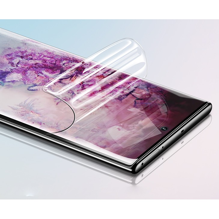 Dán Màn Hình Samsung Note 10, Note 10+ Bằng Cường Lực Dẻo Full Keo Tốt Nhất