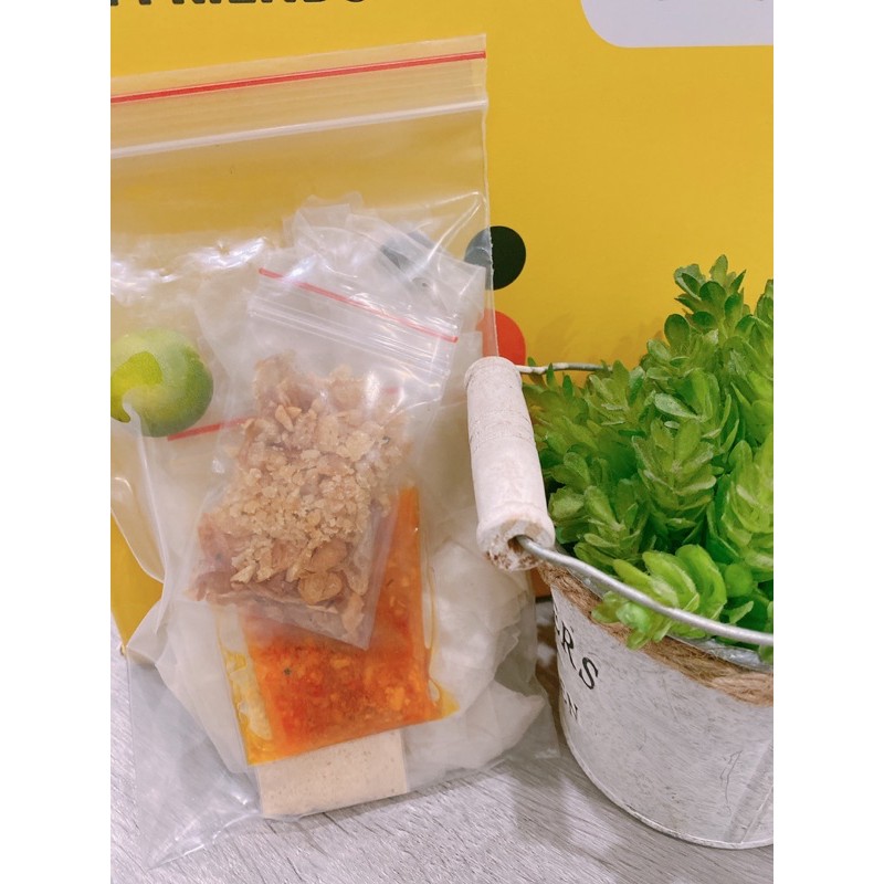 Bánh tráng phơi sương muối nhuyễn nhà làm + topping | BigBuy360 - bigbuy360.vn