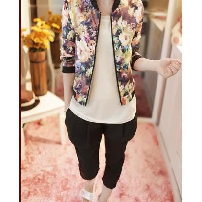 Bỏ sỉ Áo khoác hoa tay bo đẹp y hình,ko đẹp ko lấy tiền siêu hot MÃ QP06097210sml