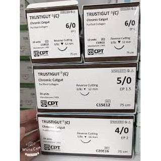 Chỉ CPT Trustigut (chỉ tự tiêu Catgut)