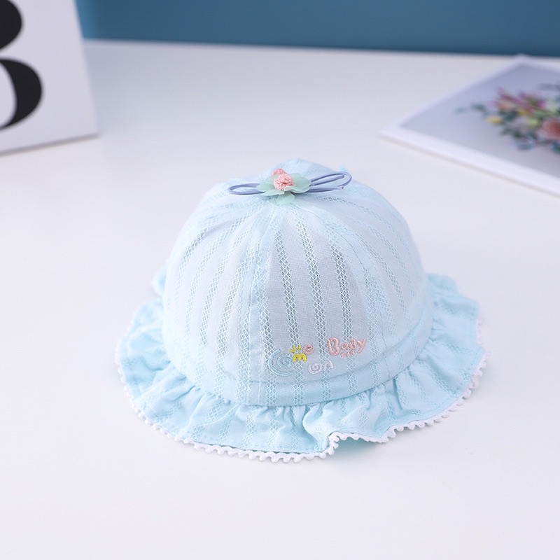 Mũ đính hoa Come on baby siêu xinh cho bé 0 đến 9 tháng
