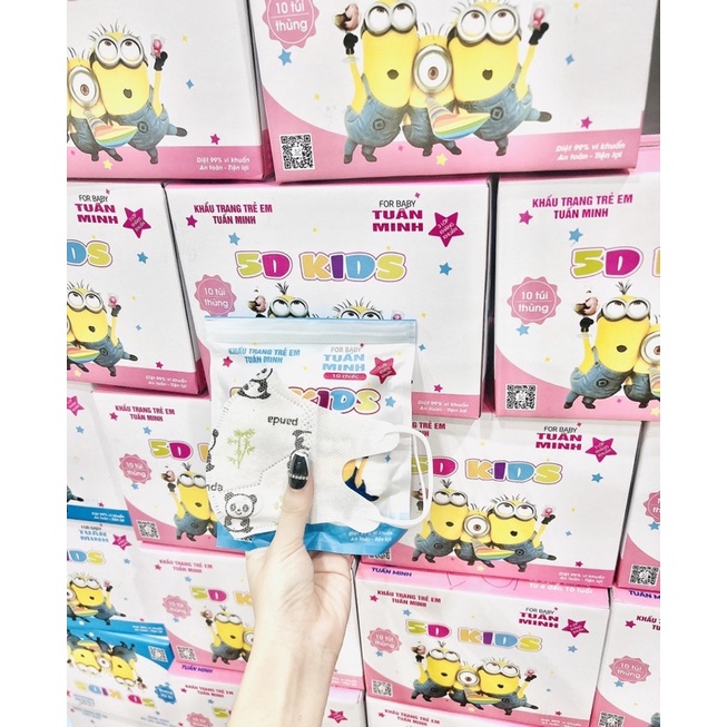 COMBO50 CÁI KHẤU TRANG 5D BÉ TUẤN MINH