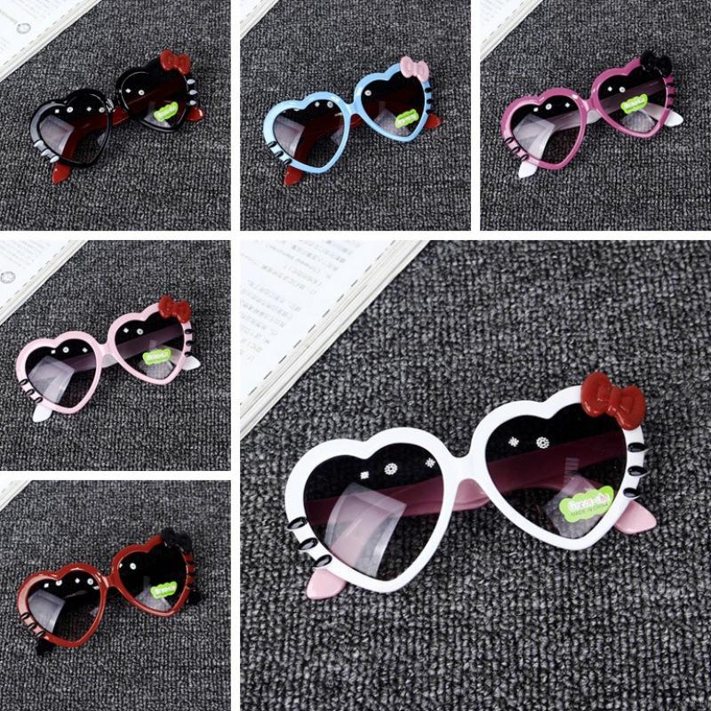 Kính Mát Chống Tia Uv Hình Trái Tim Dễ Thương Se7En Cho Bé 2-8 Tuổi